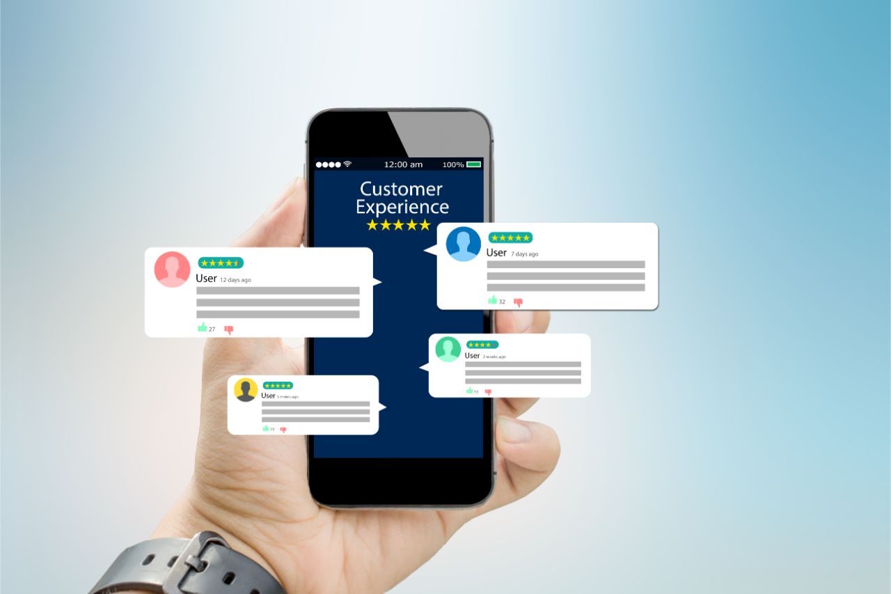 Excellent customer service reviews