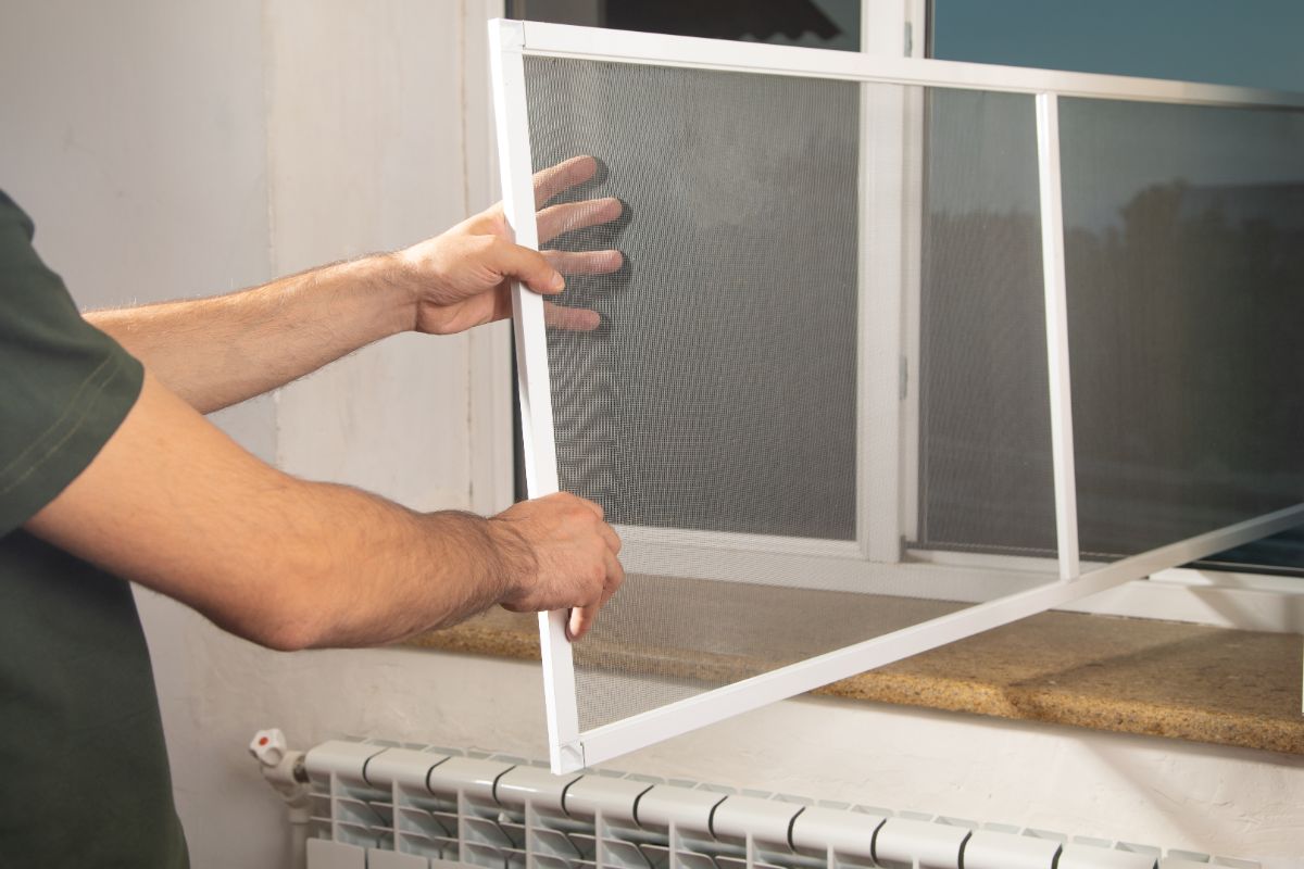 Install bars or screens