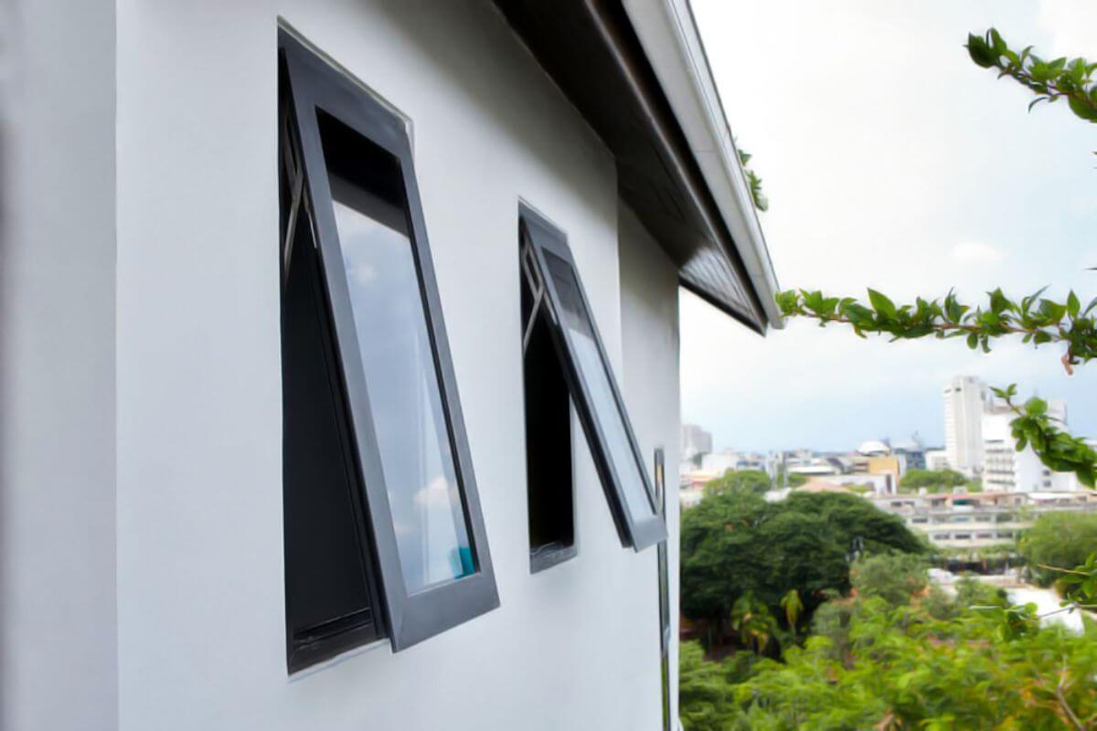 Strong aluminum profiles for secure window framing